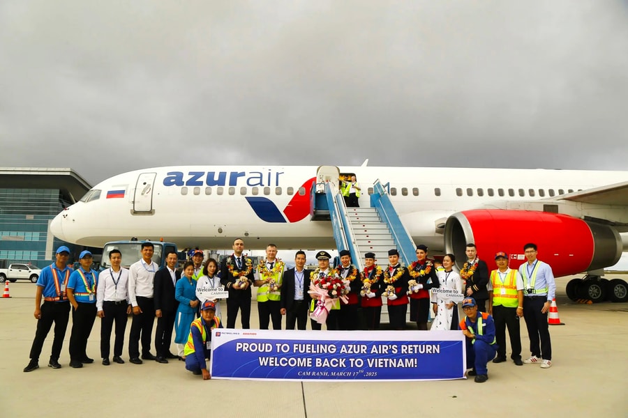 Petrolimex Aviation cung cấp nhiên liệu cho hãng bay Nga sau 3 năm gián đoạn