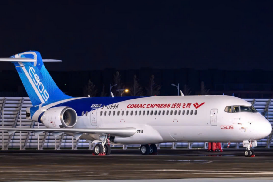 Lao Airlines chuẩn bị khai thác máy bay C909 của COMAC