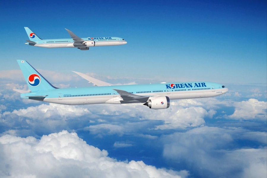 Korean Air lập kỷ lục đơn hàng mua 50 máy bay của Boeing