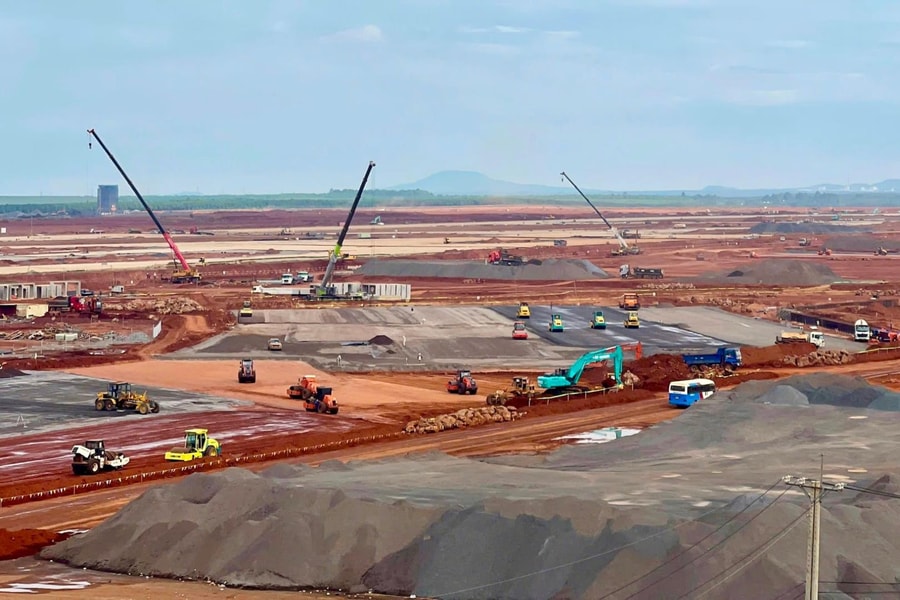 Chính phủ chỉ đạo gỡ nút thắt vật liệu cho dự án sân bay Long Thành