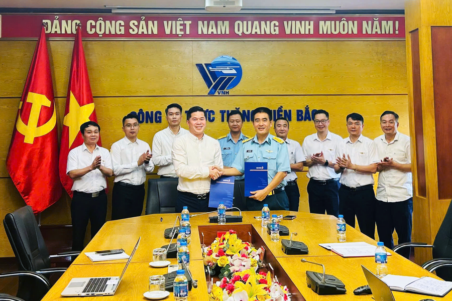 Sân bay Vân Đồn chính thức được phê duyệt vị trí đỗ khai thác trực thăng thương mại