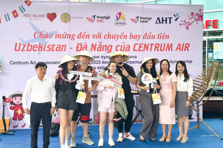 Đà Nẵng đón chuyến bay đầu tiên từ Uzbekistan