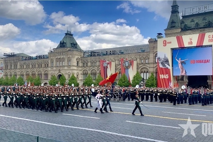 Ấn tượng Lễ tổng duyệt duyệt binh tại Quảng trường Đỏ
