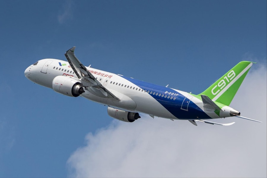 Mỹ siết xuất khẩu công nghệ động cơ máy bay, tàu bay COMAC Trung Quốc gặp khó