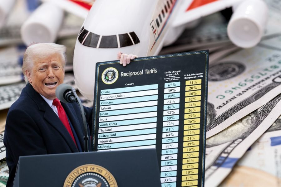 Chính sách thuế của Donald Trump sẽ làm giảm hàng trăm triệu khách nhưng hàng không vẫn lãi lớn