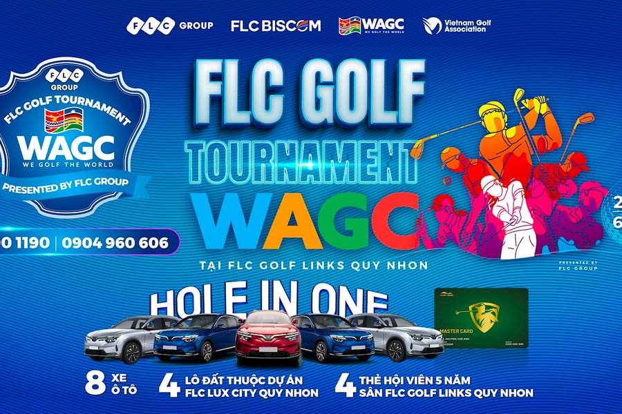 Khai mạc FLC GOLF TOURNAMENT – WAGC VIETNAM 2025 tại FLC Golf Links Quy Nhơn