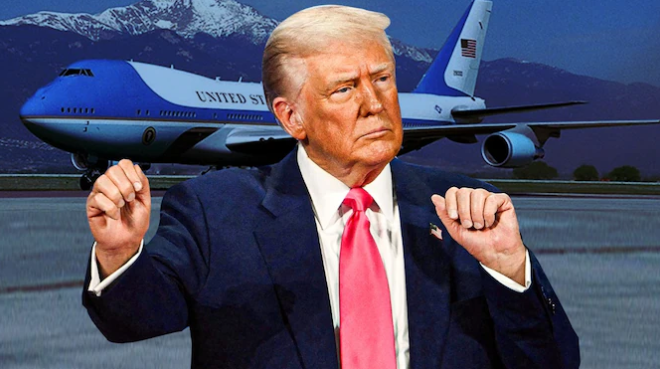 Tổng thống Trump và "cung điện bay" từ Qatar: Nước cờ quyền lực trên bầu trời Mỹ