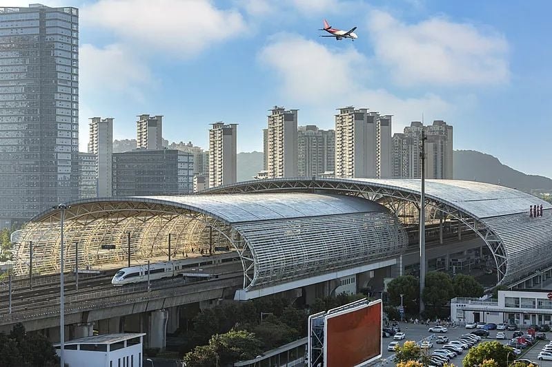 Dự án liên kết hàng không - đường sắt lọt top 10 mô hình đổi mới du lịch Trung Quốc