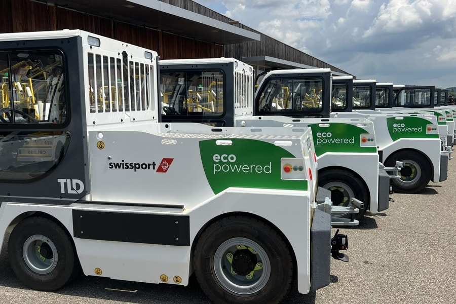 Swissport chi 1,5 tỷ euro điện hóa vận hành sân bay