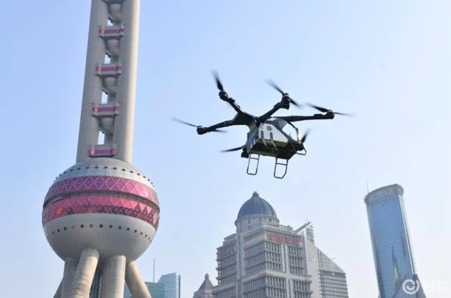 Ô tô bay chưa đến phương Tây đã có mặt ở Thượng Hải