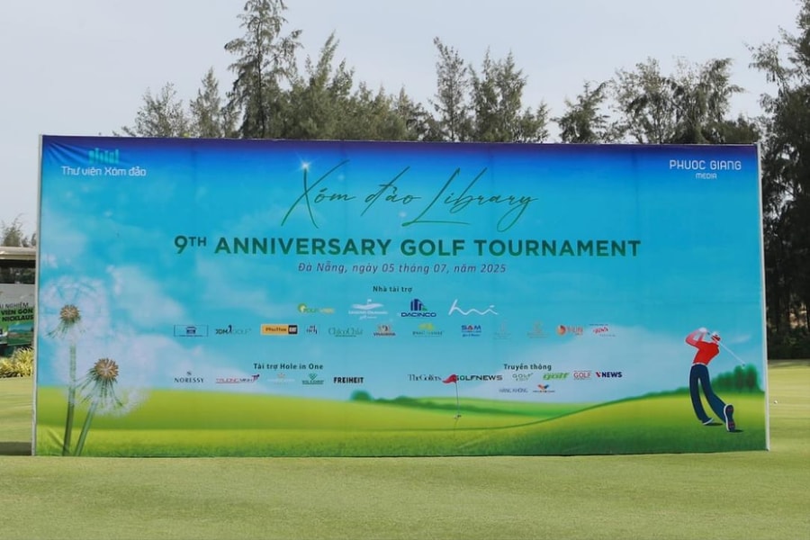 Golfer Nguyễn Thế Hào đăng quang Giải Golf Thư viện Xóm Đảo