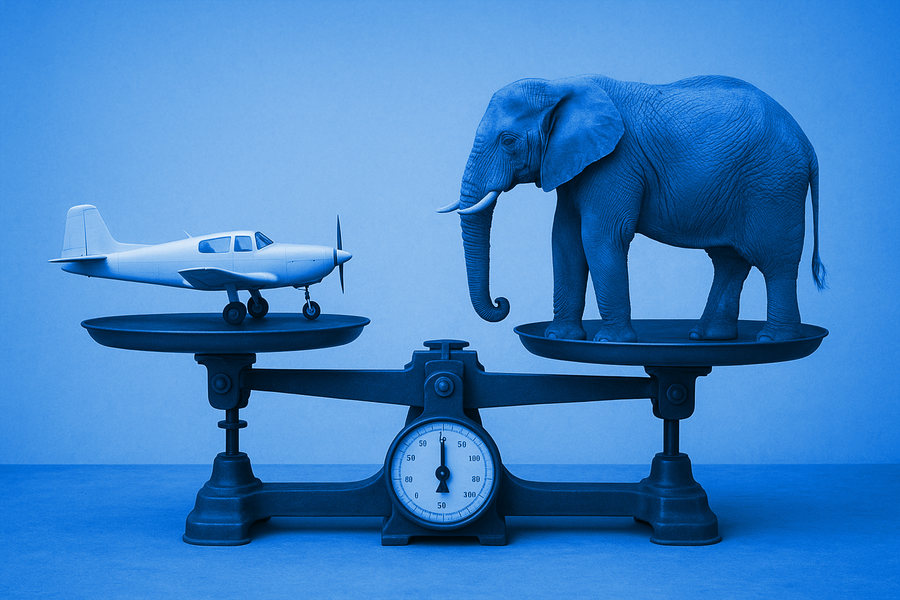 Cân máy bay – chuyện không đùa trước mỗi chuyến bay