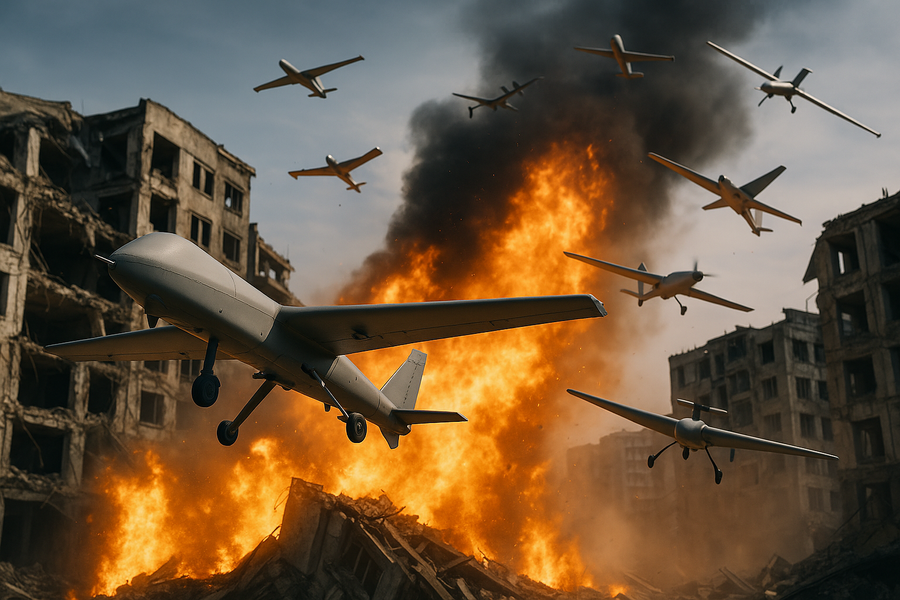 Ukraine rung chuyển trước 1.171 UAV cảm tử từ Nga