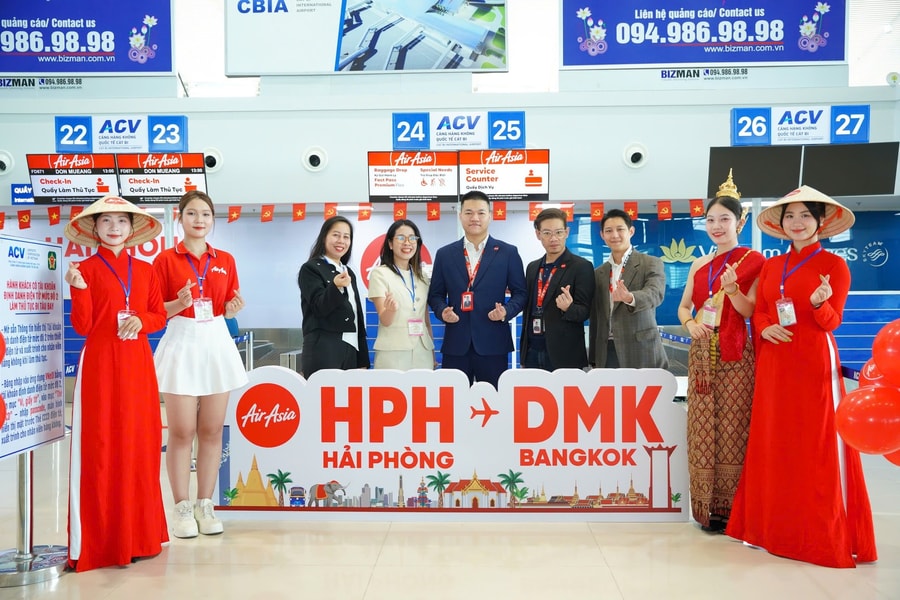 Tỉnh, thành phố thứ 6 của Việt Nam có đường bay đến Bangkok