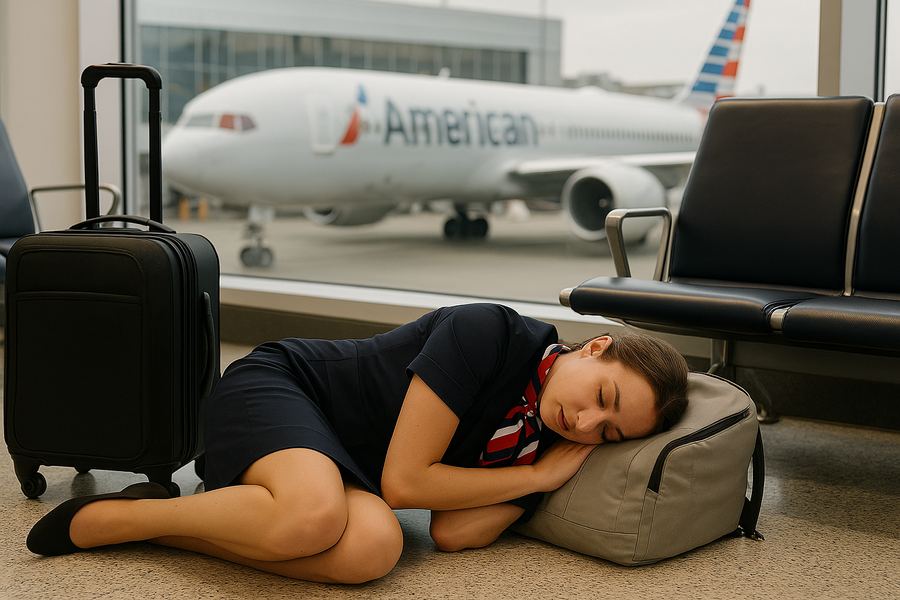 Khủng hoảng hậu cần ở American Airlines, tiếp viên bị bỏ rơi tại sân bay