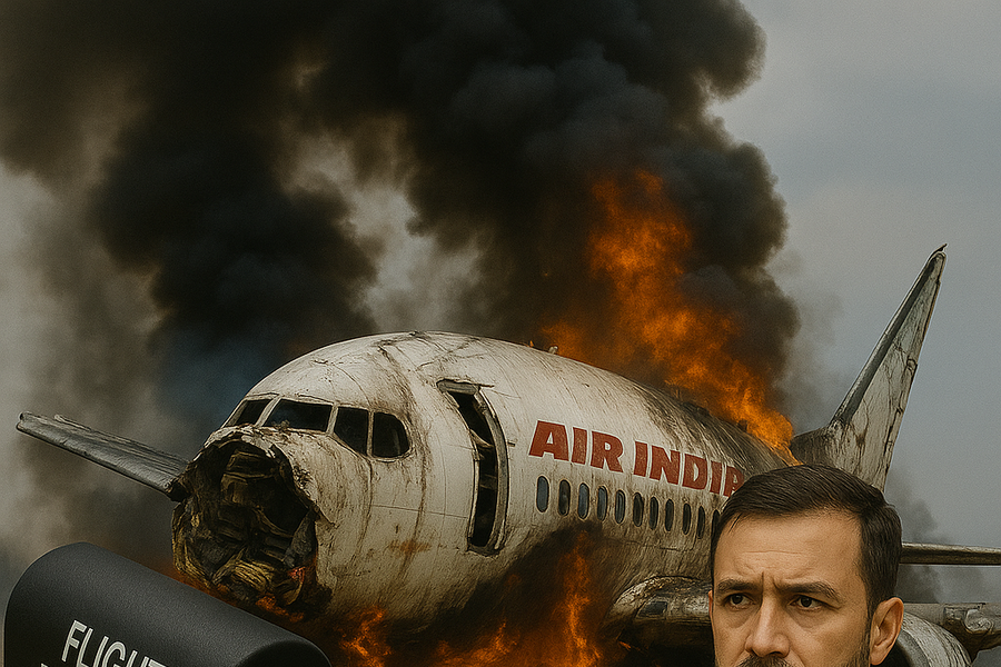 Chi tiết bí ẩn trong vụ máy bay của hãng Air India rơi