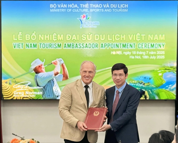 Huyền thoại Golf thế giới Greg Norman tái đảm nhận vai trò Đại sứ Du lịch Việt Nam nhiệm kỳ 2025-2030