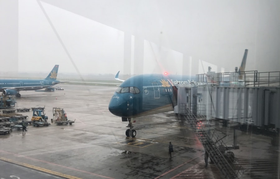 Tạm ngừng tiếp thu, khai thác tàu bay tại sân bay Vân Đồn, Cát Bi