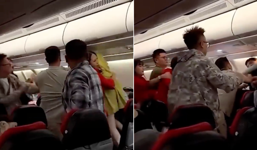 5 hành khách Trung Quốc bị bắt vì xô xát trên máy bay