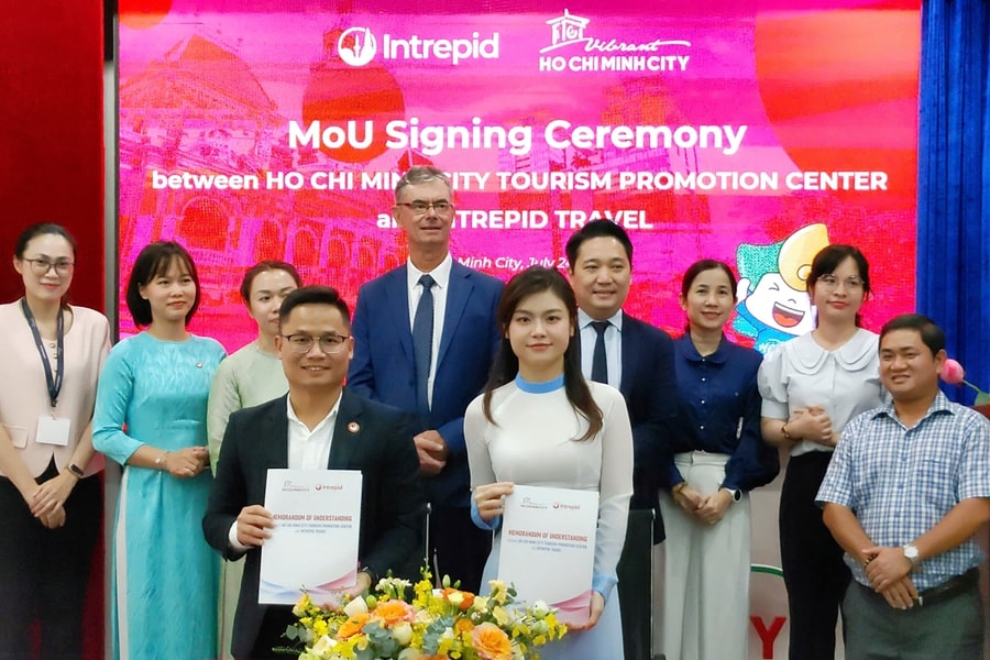 TP.HCM hợp tác với Intrepid phát triển du lịch bền vững