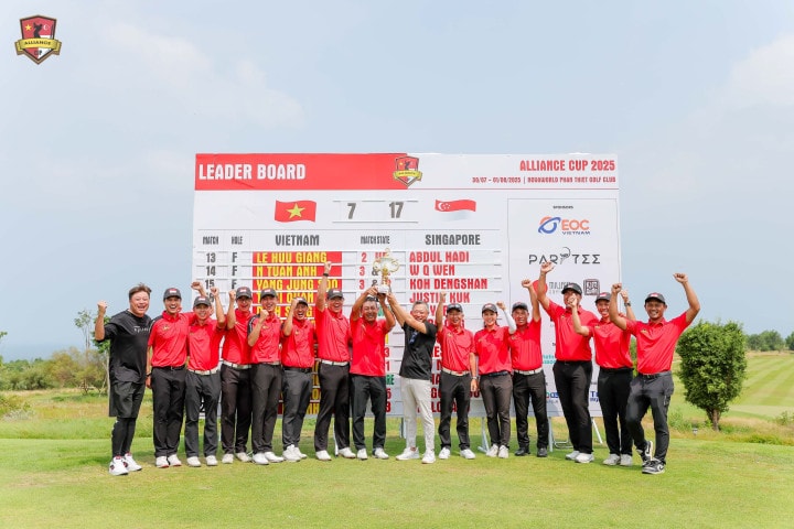 Singapore bảo vệ thành công ngôi vương tại Vietnam - Singapore Alliance Cup 2025