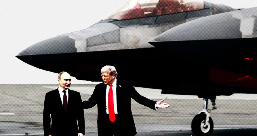 Khoảnh khắc F22 Raptor Mỹ 'chao lượn' chào đón Tổng thống Putin