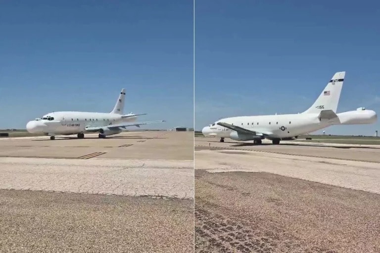 Lộ diện máy bay bí mật của không quân Mỹ