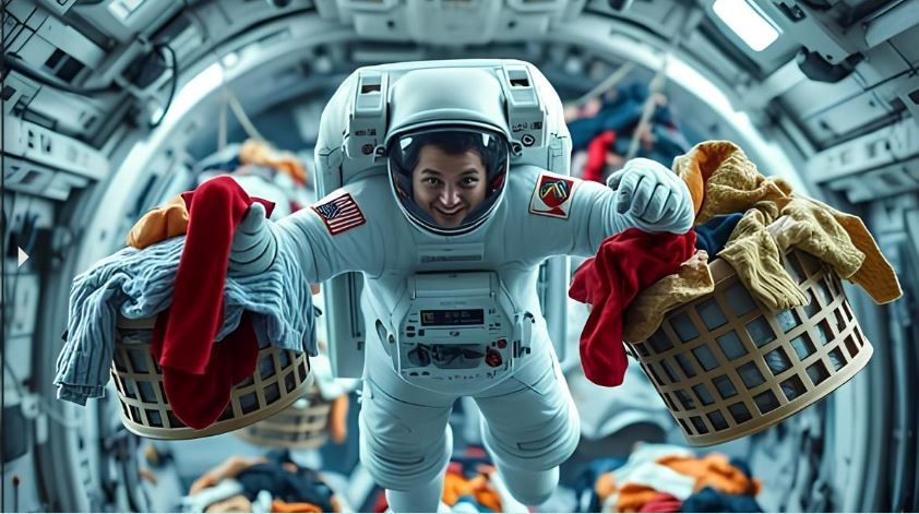 Trung Quốc phát triển máy giặt ngoài không gian