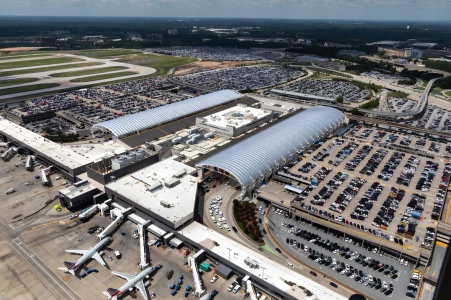 10 sân bay bận rộn nhất thế giới tháng 9/2025