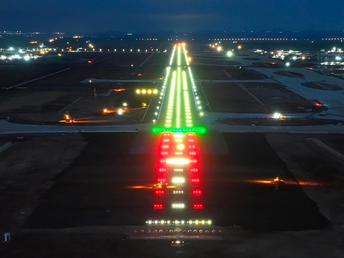 Bay hiệu chuẩn tại sân bay quốc tế Long Thành vào tháng 9