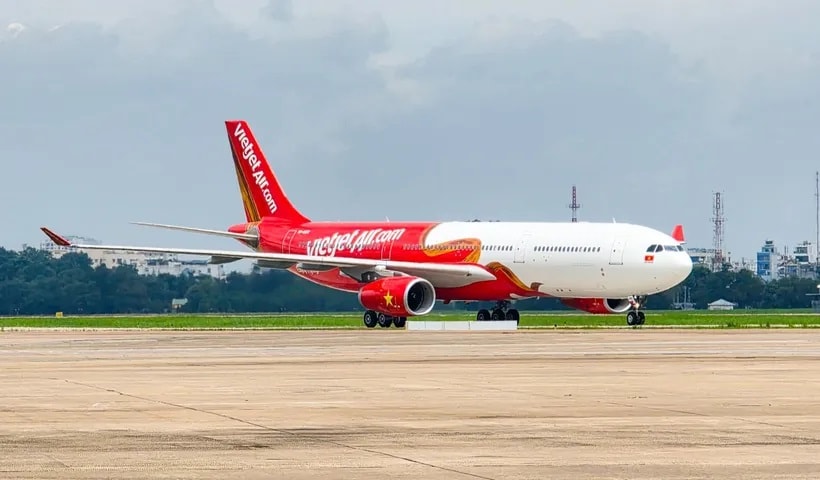 Vietjet đón tàu bay thân rộng A330 mới, nâng đội bay lên 121 chiếc