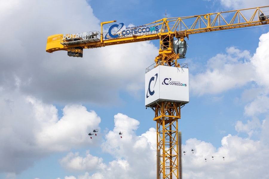 Liên danh Coteccons thắng gói thầu hơn 3.300 tỷ đồng tại sân bay Long Thành