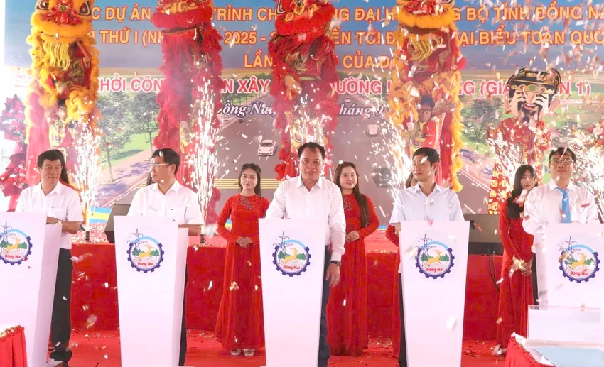 Đồng Nai khởi công tuyến đường liên cảng, đón đầu Sân bay Long Thành