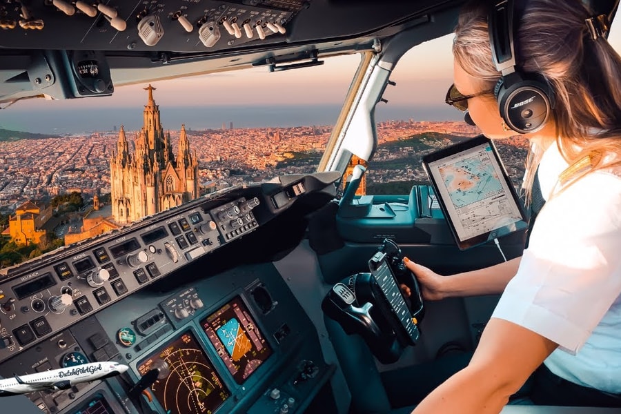 'Căn phòng bí mật' trên máy bay của phi công và tiếp viên