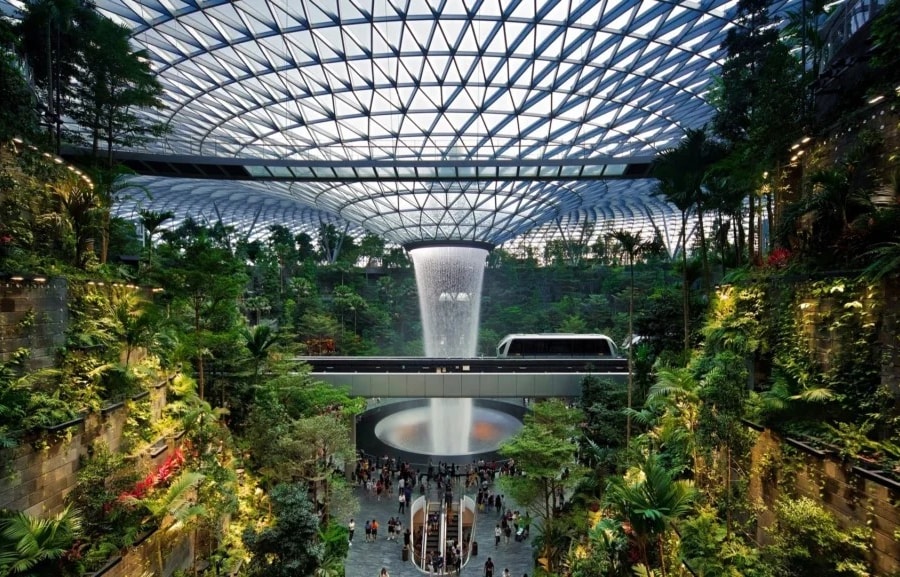 10 sân bay sang trọng nhất thế giới