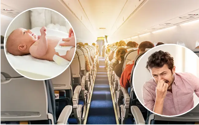 Hành khách American Airlines ‘chịu trận’ vì bà mẹ thay tã cho con ngay tại chỗ