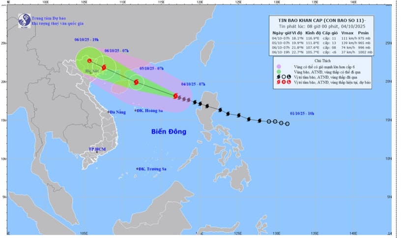 Cảnh báo 3 sân bay có thể bị ảnh hưởng 'rất lớn' từ bão Matmo