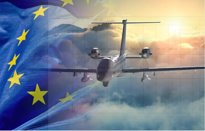 Liên minh châu Âu tăng tốc triển khai 'Bức tường chắn UAV' trước năm 2027