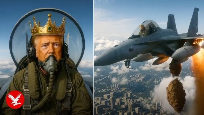 Ông Trump đăng video AI lái tiêm kích gây tranh cãi