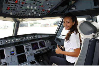 Khát vọng chinh phục bầu trời của nữ phi công Nguyễn Thị Ngọc Bích