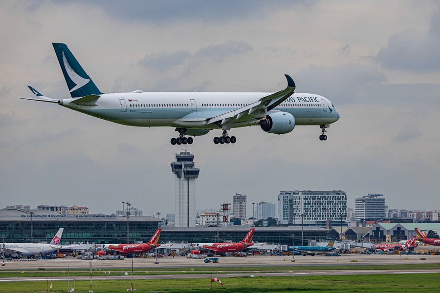 Cathay Pacific tăng tần suất chặng TP.HCM – Hong Kong bằng tàu A350-1000
