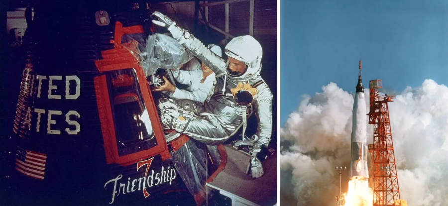 Chuyện phi thường của người Mỹ đầu tiên bay vòng quanh Trái đất