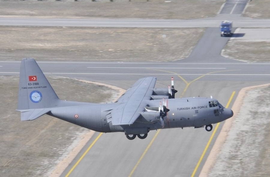 Máy bay vận tải C-130 Thổ Nhĩ Kỳ rơi gần Azerbaijan