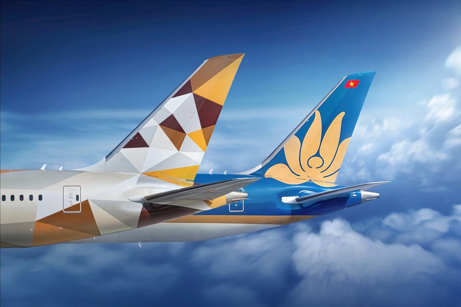 Vietnam Airlines liên danh Etihad Airways
