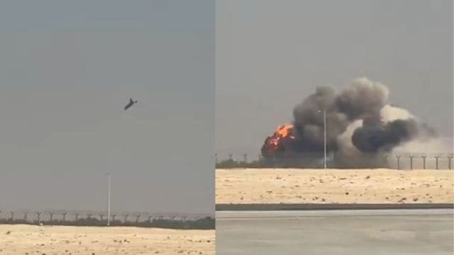 Tiêm kích Ấn Độ rơi khi biểu diễn tại Triển lãm Hàng không Dubai 2025