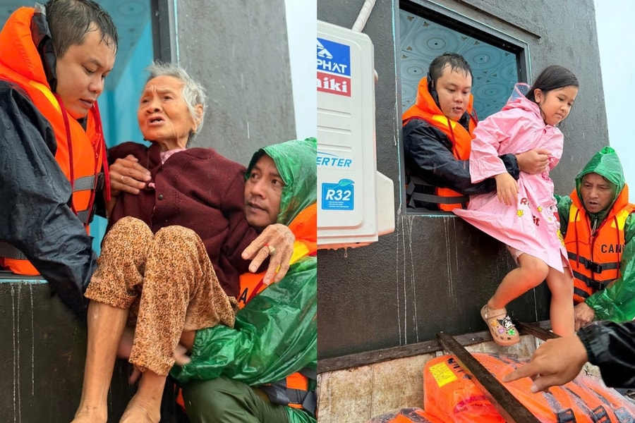 Hoàn lưu nhiễu động gió Đông Bắc khiến mưa lũ kéo dài ở miền Trung đến ngày 24/11