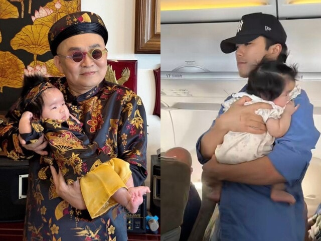 Trải nghiệm bay đầu đời của cháu ngoại NSƯT Xuân Hinh