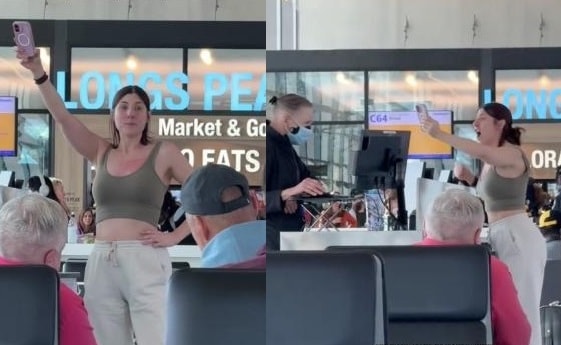 Nữ hành khách 'nổi điên' vì chuyến bay bị trễ