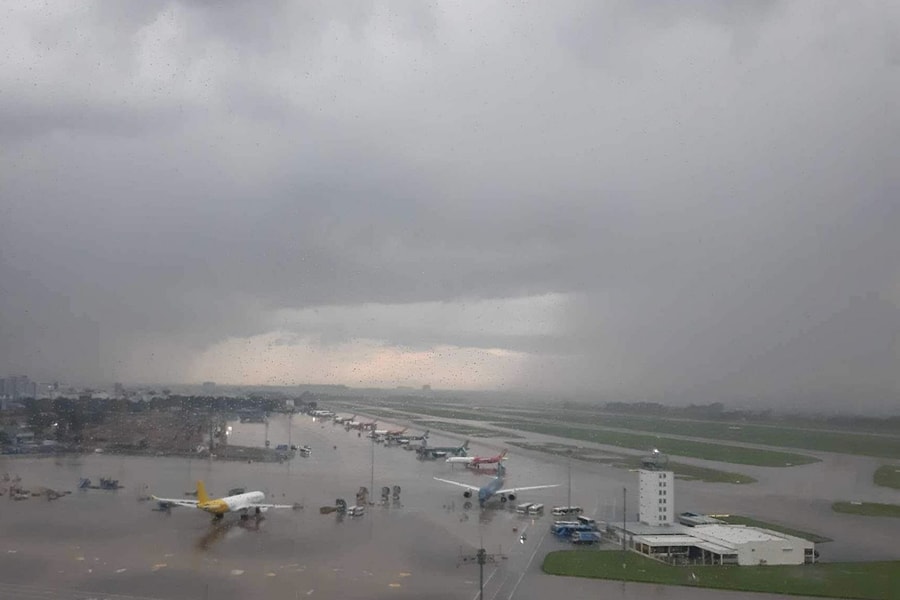 Các cảng hàng không Nam Trung Bộ - Tây Nguyên chuẩn bị ứng phó bão Koto