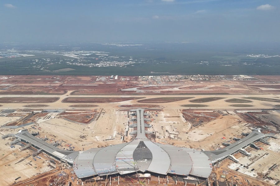 Chuyến bay đầu tiên hạ cánh xuống sân bay Long Thành vào ngày 15/12